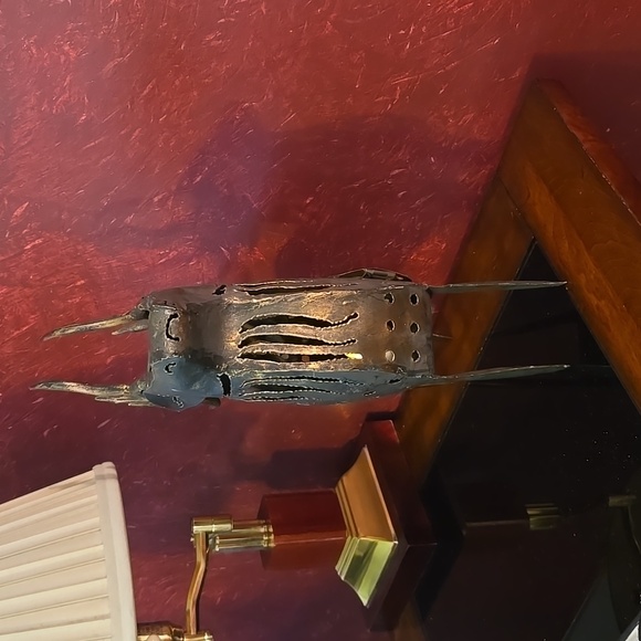 Metal Patio Votive Candle Holder Reindeer - Picture 2 of 8